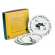 Coffret 4 Assiettes dessert diam 215mm Rock & Roll