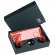 Coffret 1 Plateau Red + 2 Tasses Black + 1 Coupelle Black