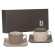 Coffret 2 P-Tasse Th� ( 1 caf� + 1cr�me  )