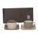 Coffret 2 P-Tasse D�jeuner ( 1 caf� + 1 cr�me  )