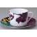 Paire Tasse caf� Turquoise 11cl