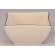 Coffret 1 Sucrier carré 9cm x 9cm creme