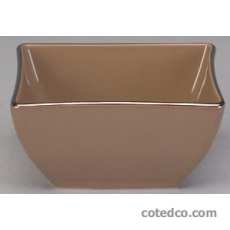 Coffret 1 Sucrier carr� 9cm x 9cm caf�