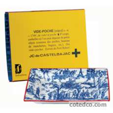 Coffret 1 vide poche Toile de Jouy
