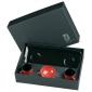 Coffret 1 Plateau Black + 2 Tasses Red + 1 Coupelle Red