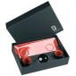 Coffret 1 Plateau Red + 2 Tasses Black + 1 Coupelle Black