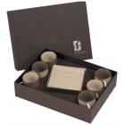 Coffret 6 P-Tasse caf� ( 3 caf� + 3 cr�me )