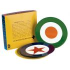 Coffret 4 Assiettes plates diam 265mm Mods