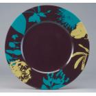 Assiette de pr�sentation Turquoise 320mm