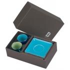 Coffret 2 P-Tasse caf� ( 1 Outremer + 1 vert sapin )
