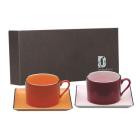 Coffret 2 P-Tasse D�jeuner ( 1 Magenta + 1 Framboise )