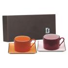 Coffret 2 P-Tasse Th� ( 1 Magenta + 1 Framboise )