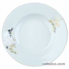 Assiette creuse � aile 220mm
