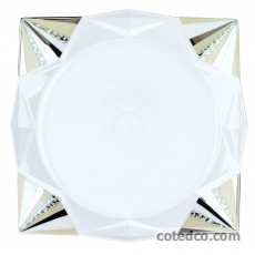 Assiette plate carr�e 23x23cm