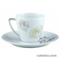 Paire tasse caf� 8cl