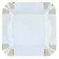 Assiette dessert carr�e 21.5x21.5cm