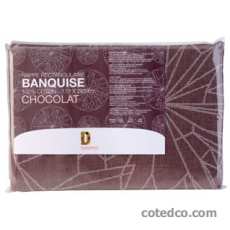 Nappe 175 x 265 cm Banquise Chocolat