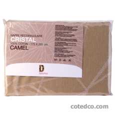 Nappe 175 x 175 cm Cristal Camel
