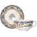 Coffret de 2 tasses et soucoupes d�jeuner - 40 cl - diam. 18 cm