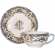Coffret de 6 tasses et soucoupes th� - 20 cl - diam. 15,3 cm