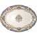 Coffret de 1 plat ovale n� 6 - 39,3x29 cm
