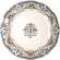 Coffret de 1 plat rond creux n� 4 - diam. 31,6 cm