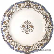 Coffret de 1 plat rond creux n� 4 - diam. 31,6 cm