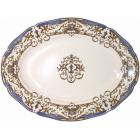 Coffret de 1 plat ovale n� 6 - 39,3x29 cm