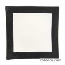 Assiette de pr�sentation Noir