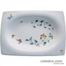 Plat ovale creux