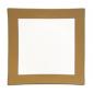 Assiette de pr�sentation Or