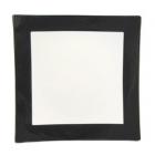 Assiette de pr�sentation Noir