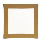 Assiette de pr�sentation Or