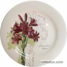 Coffret de 4 Assiettes canap�s Assorties - diam. 16,5 cm