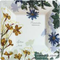 Coffret de 1 Cendrier carr� G.M  17 x 17 cm