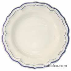 Coffret de 1 plat rond plat n� 6 - diam. 31 cm