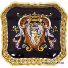 Coffret de 1 porte-carte Pompadour  n� 1 - 15x15 cm