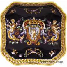 Coffret de 1 porte-carte Pompadour  n� 2 - 21x21 cm