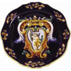 Coffret de 1 cendrier Louis XV - diam. 14,5 cm