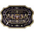 Coffret de 1 plateau de soupi�re Louis XV - 45x36 cm