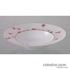 Assiette creuse � aile
