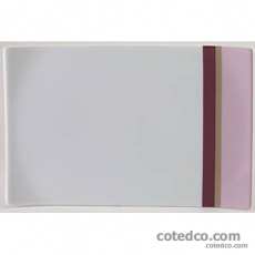 Assiette rectangle PM