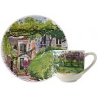Coffret de 2 P-Tasse moka  Assorties - diam. 23,2 cm
