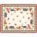 Plateau GM M�lamine - 48x38 cm - Jardin Imaginaire