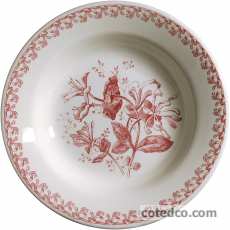 Coffret de 1 plat rond creux - diam. 31 cm