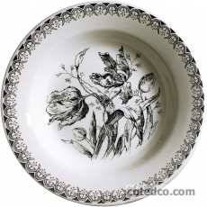 Coffret de 1 plat rond creux - diam. 31 cm