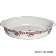 Coffret 1 Plat ovale 35x24 Jardin Imaginaire