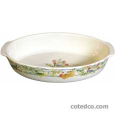 Coffret 1 Plat ovale 29x19 Villa m�dicis