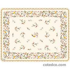 Plateau GM M�lamine - 48x38 cm - Toscana