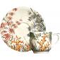 Coffret de 6 tasses et soucoupes caf� - 11 cl - diam. 14 cm